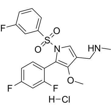 Abeprazan hydrochloride结构式
