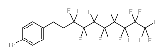 1-BROMO-4-(1H,1H,2H,2H-PERFLUOROPENTYL)BENZENE Structure