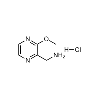 (3-Methoxypyrazin-2-yl)methanaminehydrochloride Structure