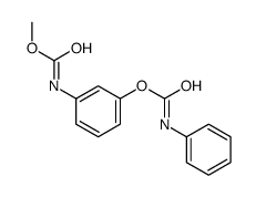 [3-(methoxycarbonylamino)phenyl] N-phenylcarbamate结构式