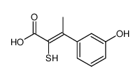 3-(2-hydroxyphenyl)buten-2-oic acid结构式