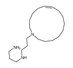 N'-[3-(1-azacyclopentadec-10-en-1-yl)propyl]propane-1,3-diamine Structure
