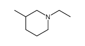 1-ethyl-3-methylpiperidine结构式