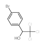 1-(4-bromophenyl)-2,2,2-trichloro-ethanol结构式