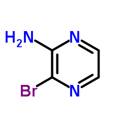 2-Amino-3-bromopyrazine Structure