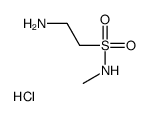 2-amino-N-methylethanesulfonamide hydrochloride Structure