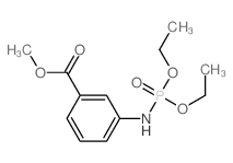 Benzoic acid,3-[(diethoxyphosphinyl)amino]-, methyl ester picture