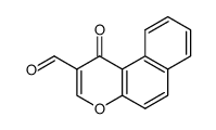 1-oxo-1H-naphtho(2,1-b)pyran-2-carbaldehyde结构式