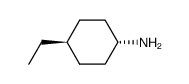 TRANS-4-ETHYLCYCLOHEXYLAMINE结构式
