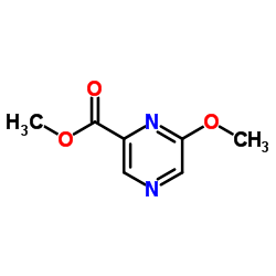 Methyl 6-methoxy-2-pyrazinecarboxylate Structure