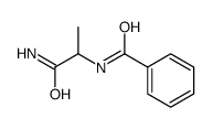 N-(1-carbamoylethyl)benzamide Structure