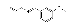 2-Propen-1-amine,N-[(3-methoxyphenyl)methylene]-,[N(E)]-(9CI) Structure