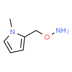1H-Pyrrole,2-[(aminooxy)methyl]-1-methyl-(9CI)结构式