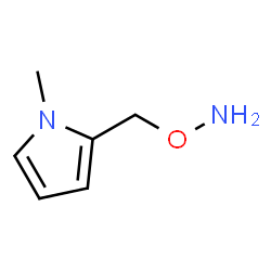 1H-Pyrrole,2-[(aminooxy)methyl]-1-methyl-(9CI) structure