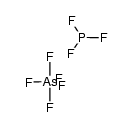 arsenic trifluoride-trifluorophosphine (1/1) Structure