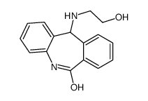 11-(2-hydroxyethylamino)-5,11-dihydrobenzo[c][1]benzazepin-6-one结构式