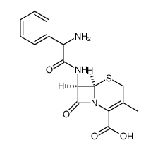 7-(α-Amino-DL-phenylacetamido)-3-deacetoxycephalosporanic acid picture