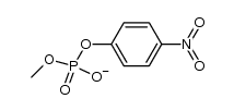 methyl p-nitrophenyl phosphate Structure