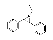 TRANS-1-ISOPROPYL-2 3-DIPHENYLAZIRIDINE& Structure