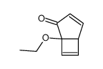 Bicyclo[3.2.0]hepta-3,6-dien-2-one, 1-ethoxy- (9CI) structure