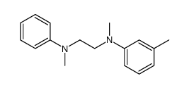 N,N'-Dimethyl-N-phenyl-N'-m-tolylethylenediamine结构式