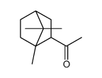 1-(4,7,7-trimethyl-3-bicyclo[2.2.1]heptanyl)ethanone结构式