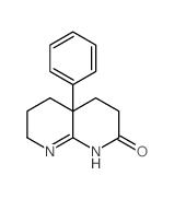 1,8-Naphthyridin-2(1H)-one,3,4,4a,5,6,7-hexahydro-4a-phenyl-结构式