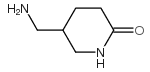 5-(aminomethyl)piperidin-2-one structure