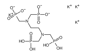 [ethylenebis[nitrilobis(methylene)]]tetrakisphosphonic acid, potassium salt结构式