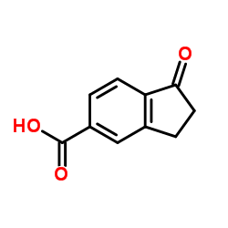 1-Indanone-5-carboxylic acid Structure