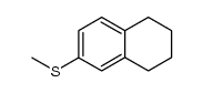 methyl-(5,6,7,8-tetrahydro-[2]naphthyl)-sulfide Structure