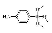 4-trimethoxysilylaniline Structure