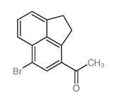 1-(5-bromoacenaphthen-3-yl)ethanone structure