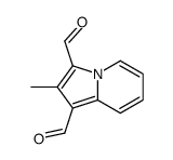 2-METHYL-INDOLIZINE-1,3-DICARBALDEHYDE Structure