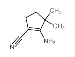 1-Cyclopentene-1-carbonitrile,2-amino-3,3-dimethyl- picture