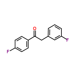 2-(3-氟苯基)-1-(4-氟苯基)乙烷-1-酮图片