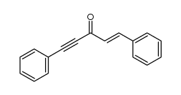 (E)-1,5-diphenyl-3-oxo-4-penten-1-yne结构式