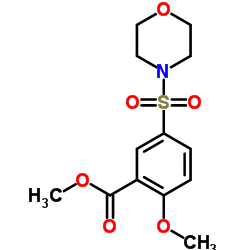 METHYL 2-METHOXY-5-(MORPHOLINOSULFONYL)-BENZENECARBOXYLATE picture