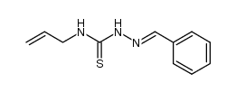 benzaldehyde-(4-allyl thiosemicarbazone)结构式