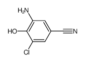 Benzonitrile,3-amino-5-chloro-4-hydroxy-结构式