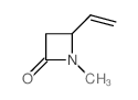 4-ethenyl-1-methyl-azetidin-2-one结构式