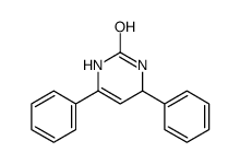 4,6-diphenyl-3,4-dihydro-1H-pyrimidin-2-one结构式
