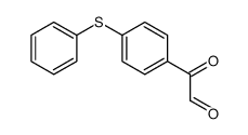 oxo-(4-phenylsulfanyl-phenyl)-acetaldehyde Structure