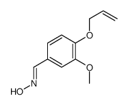 N-[(3-methoxy-4-prop-2-enoxyphenyl)methylidene]hydroxylamine结构式