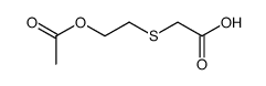 2-(2-Methoxycarbonylaethylthio)essigsaeure Structure