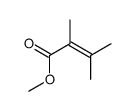 methyl 2,3-dimethylbut-2-enoate结构式