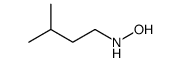 N-(3-methylbutyl)hydroxylamine Structure