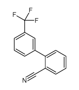 3'-(TRIFLUOROMETHYL)[1,1'-BIPHENYL]-2-CARBONITRILE结构式