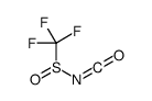 Trifluoromethanesulfinyl isocyanate Structure