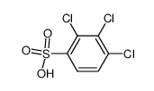 2,3.4-TRICHLOROBENZENE SULFONIC ACID structure